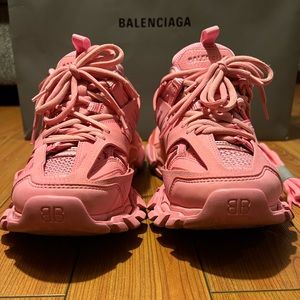 Balenciaga Pink Track Sneaker